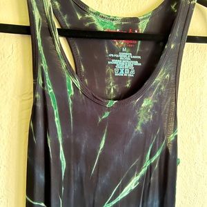 Tie Dye Print Cami Dress